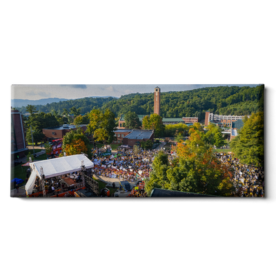 Appalachian State Mountaineers - Game Day Aerial Panoramic - College Wall Art #Canvas