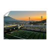 Appalachian State Mountaineers - Kidd Brewer Stadium Sunrise - College Wall Art #Wall Decal