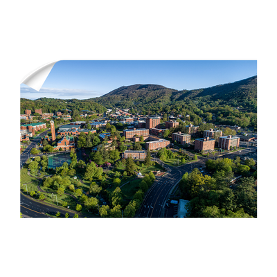 Appalachian State Mountaineers - Campus Aerial - College Wall Art #Wall Decal