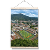 Appalachian State Mountaineers - Kidd Brewer Stadium Aerial #Hanging Canvas