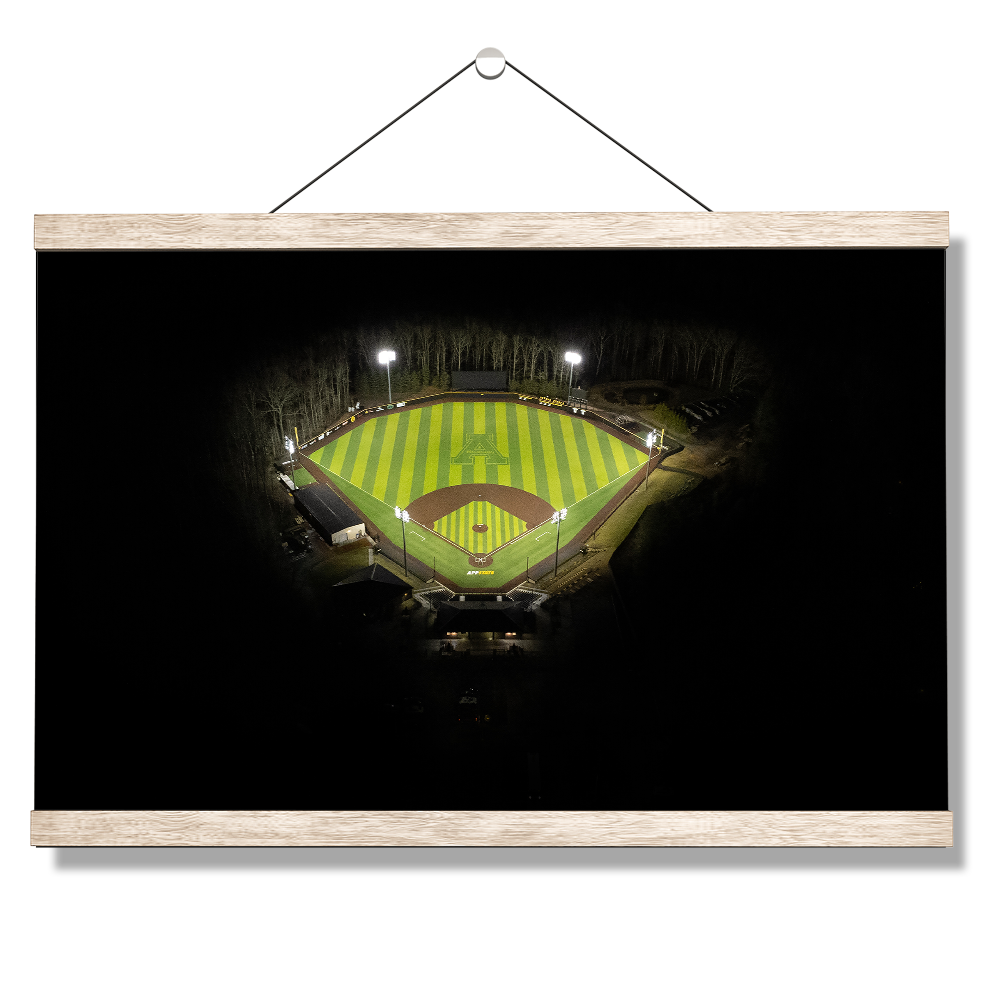 Appalachian State Mountaineers - Light Up Beaver Field - College Wall Art #Canvas