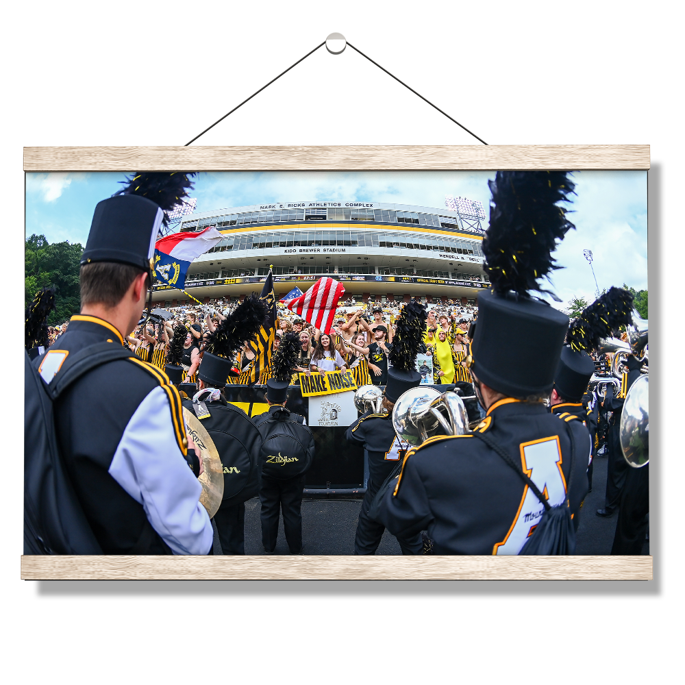 Appalachian State Mountaineers - Make Noise - College Wall Art #Canvas
