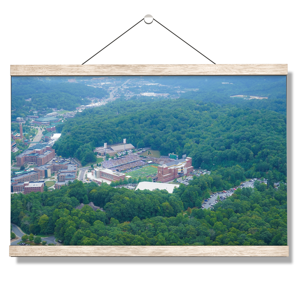 Appalachian State Mountaineers - Kidd Brewer Stadium 3333 - College Wall Art #Canvas