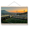 Appalachian State Mountaineers - Kidd Brewer Stadium Sunrise - College Wall Art #Hanging Canvas