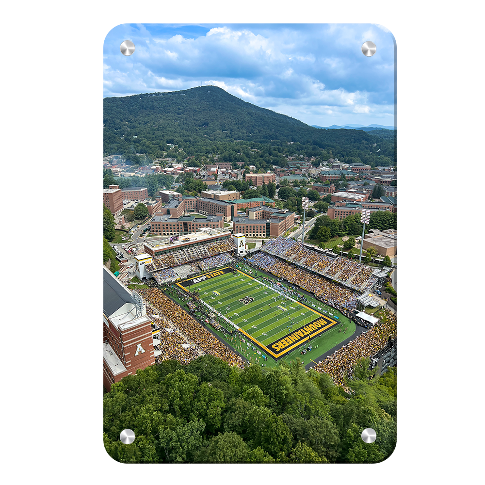 Appalachian State Mountaineers - Kidd Brewer Stadium Aerial #Canvas