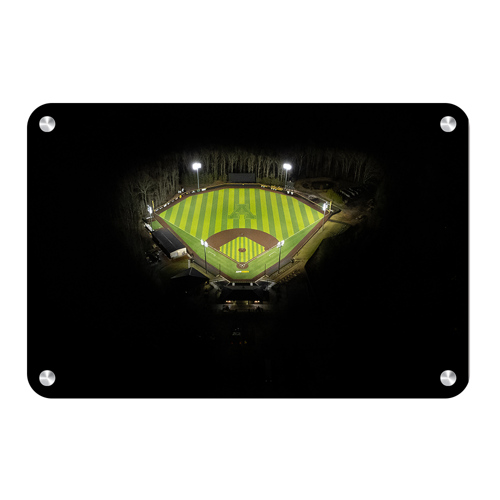 Appalachian State Mountaineers - Light Up Beaver Field - College Wall Art #Canvas