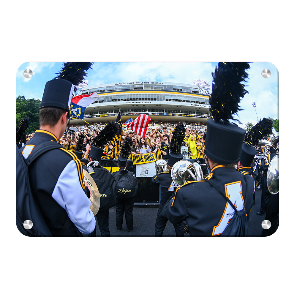 Appalachian State Mountaineers - Make Noise - College Wall Art #Canvas