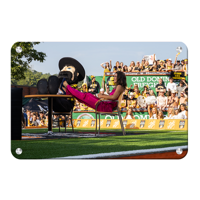 Appalachian State Mountaineers - Kickin' Back on Game Day - College Wall Art #Metal