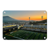 Appalachian State Mountaineers - Kidd Brewer Stadium Sunrise - College Wall Art #Metal