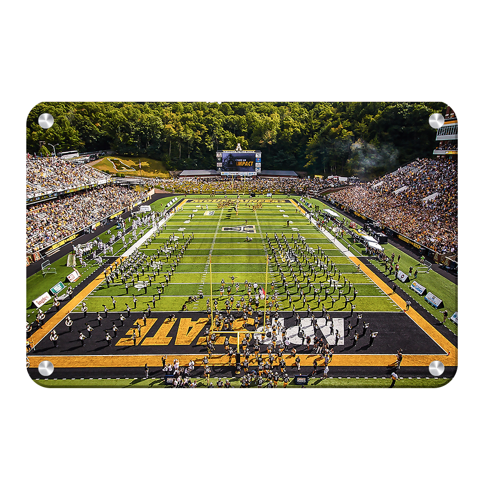 Appalachian State Mountaineers - End Zone View Enter Mountaineers - College Wall Art #Canvas