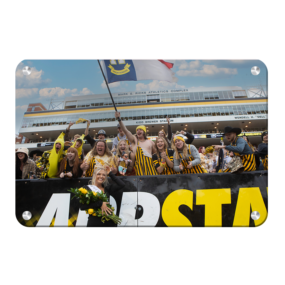 Appalachian State Mountaineers - Top of the Rock - College Wall Art #Canvas