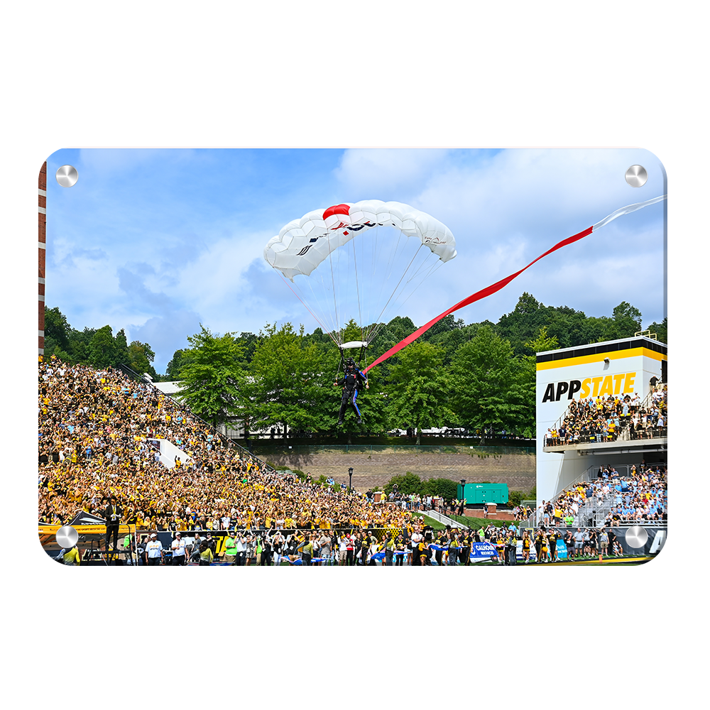 Appalachian State Mountaineers - Pin Point Landing - College Wall Art #Canvas