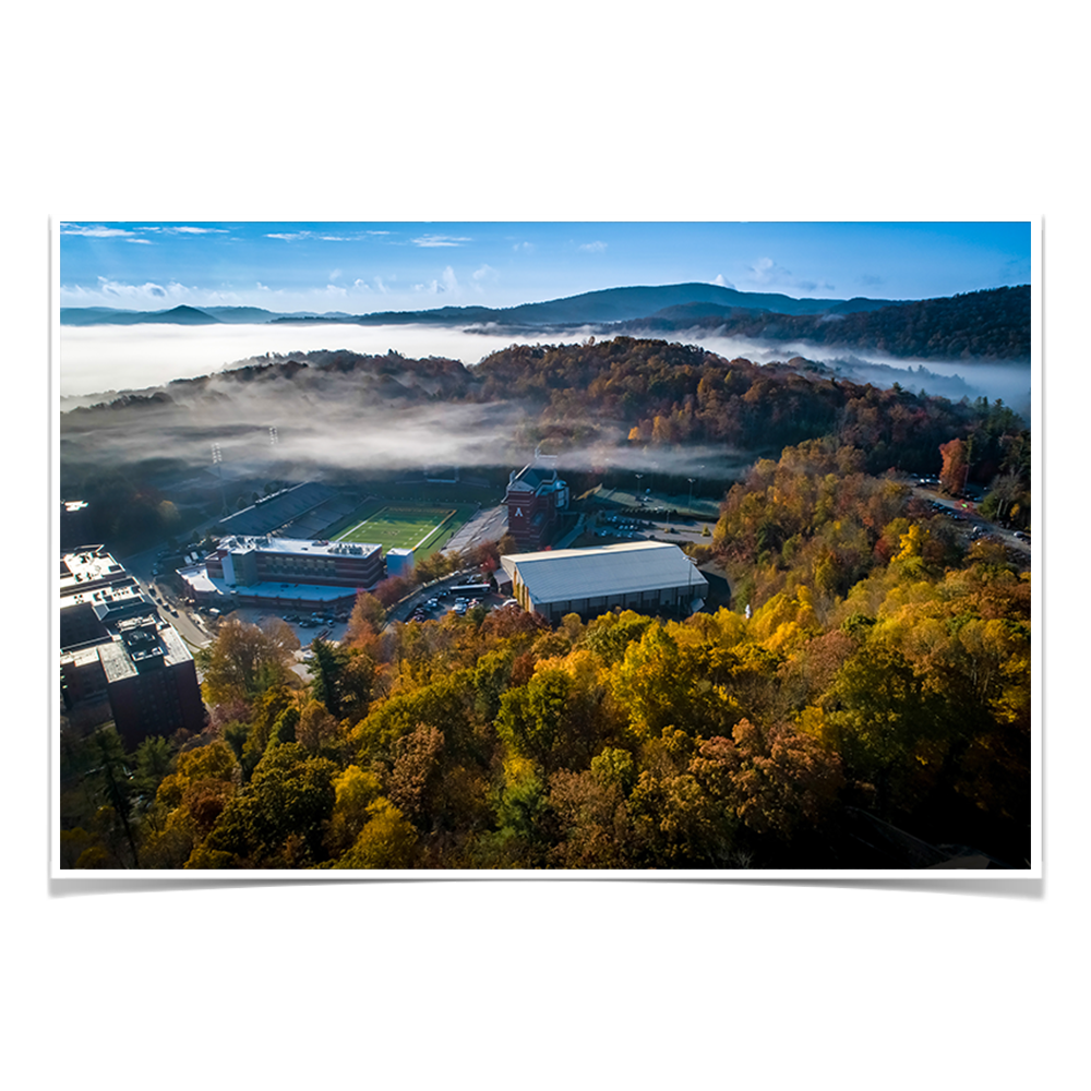 Appalachian State Mountaineers - Autumn Mist - College Wall Art #Canvas