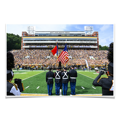 Appalachian State Mountaineers - National Anthem - College Wall Art #Poster