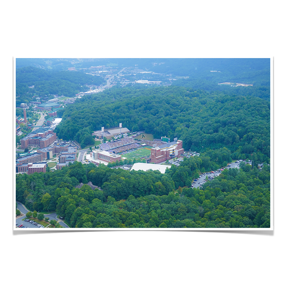 Appalachian State Mountaineers - Kidd Brewer Stadium 3333 - College Wall Art #Canvas