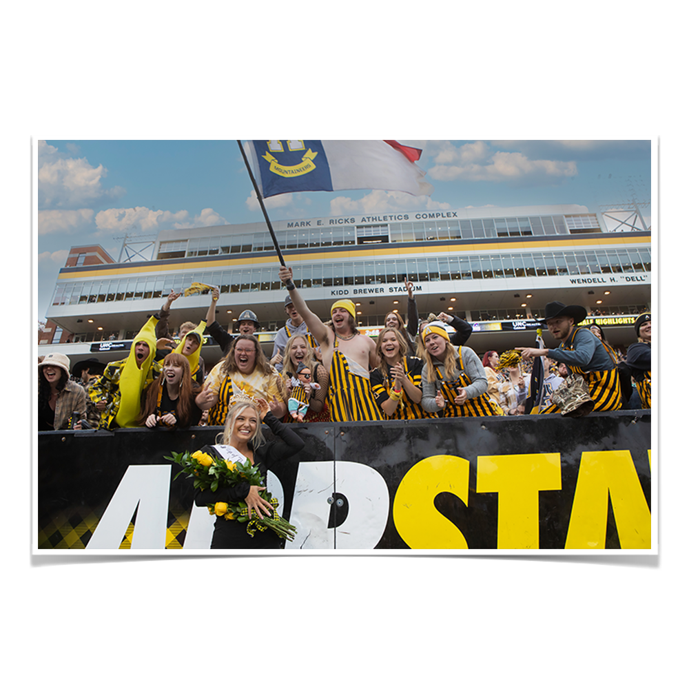 Appalachian State Mountaineers - Top of the Rock - College Wall Art #Canvas