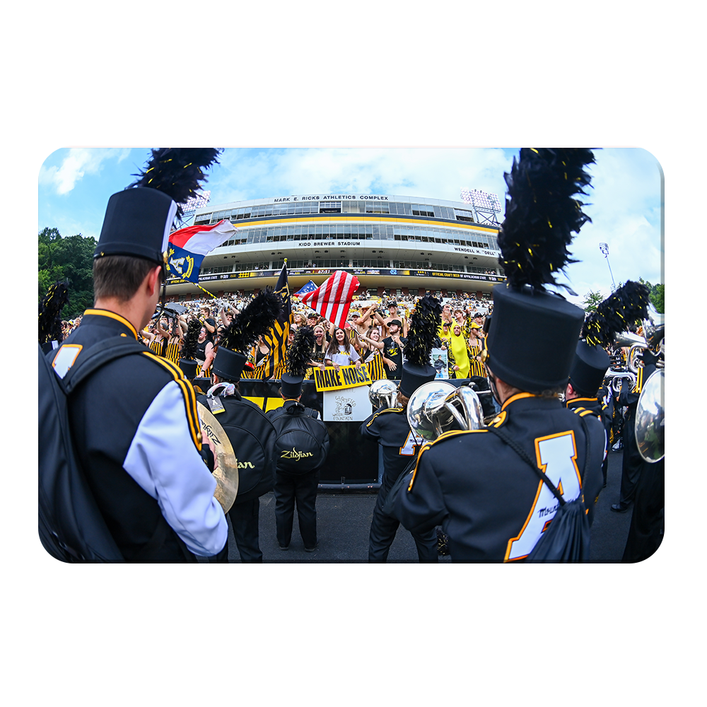 Appalachian State Mountaineers - Make Noise - College Wall Art #Canvas