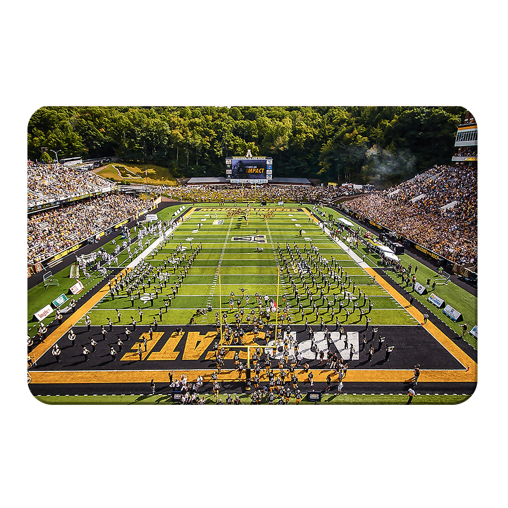 Appalachian State Mountaineers - End Zone View Enter Mountaineers - College Wall Art #Canvas