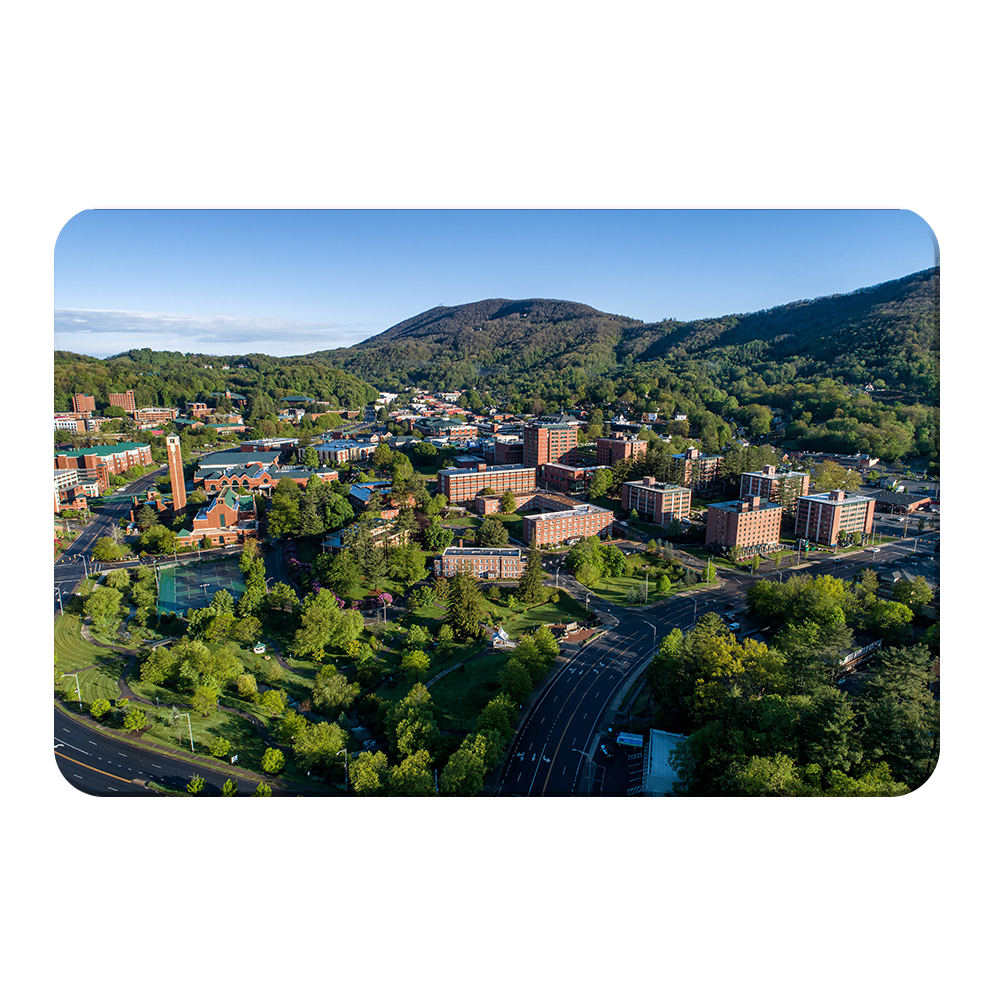Appalachian State Mountaineers - Campus Aerial - College Wall Art #Canvas