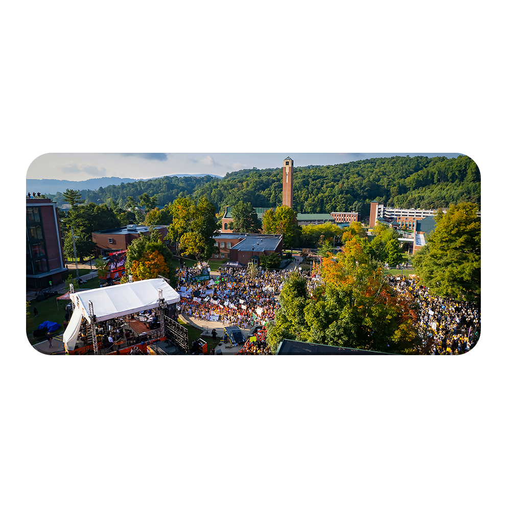 Appalachian State Mountaineers - Game Day Aerial Panoramic - College Wall Art #Canvas