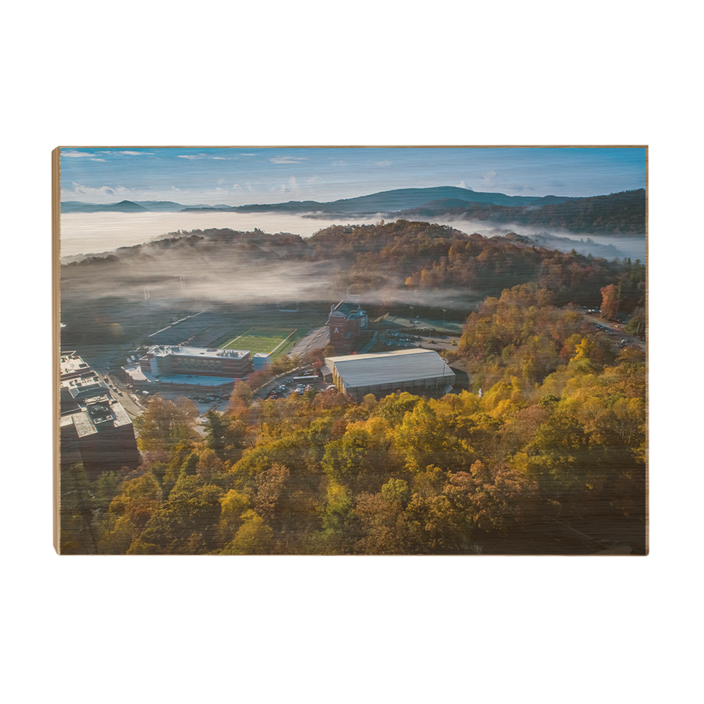 Appalachian State Mountaineers - Autumn Mist - College Wall Art #Canvas