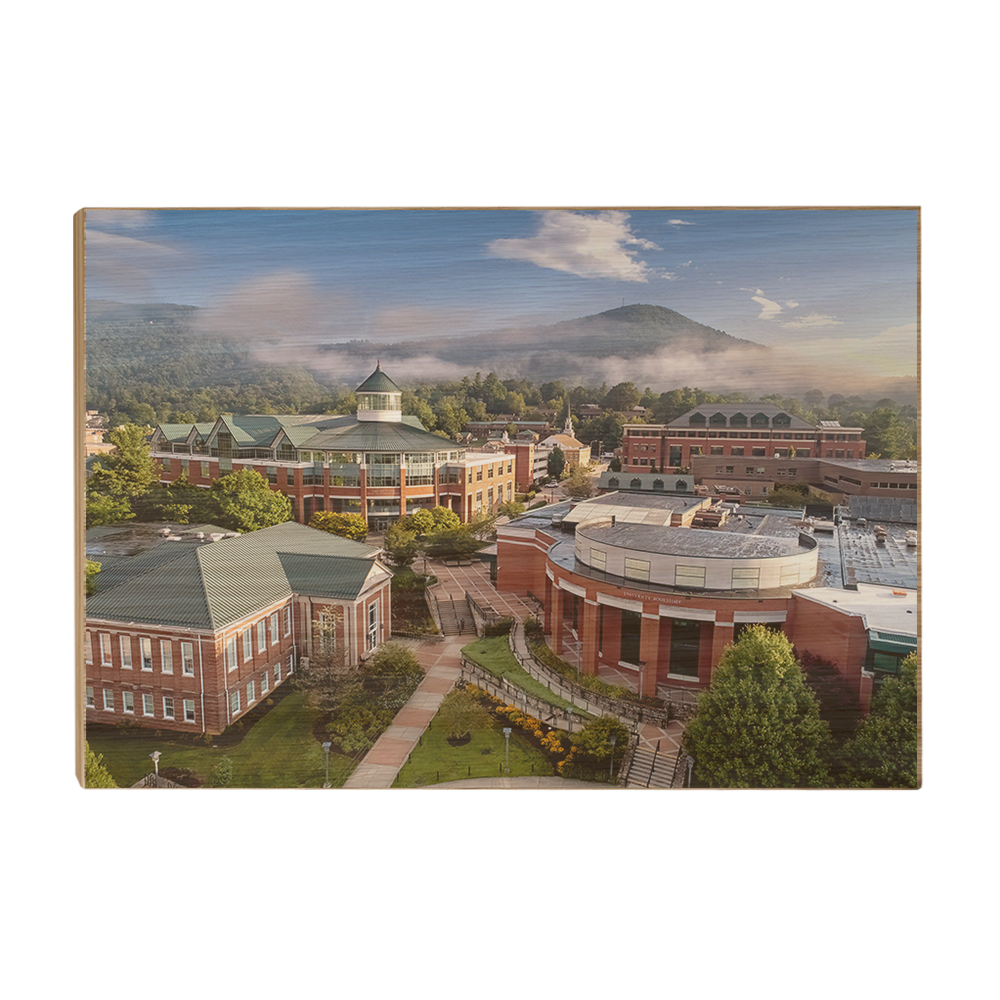 Appalachian State Mountaineers - Campus Sunrise - College Wall Art #Canvas