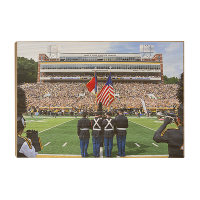 Appalachian State Mountaineers - National Anthem - College Wall Art #Wood