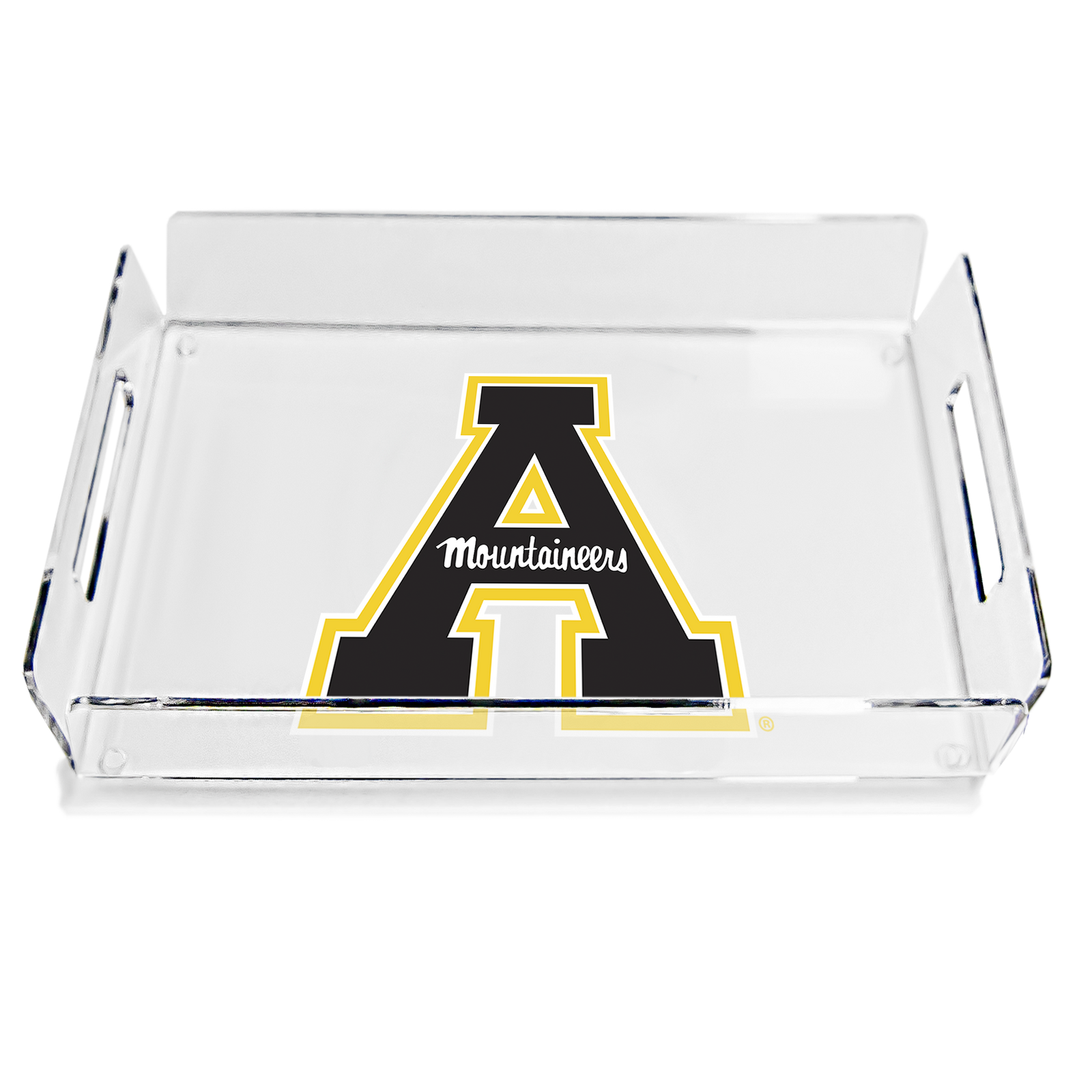 Appalachian State Mountaineers  -  App State Mountaineers Logo Decorative Serving Tray - College Wall Art #Tray