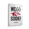 Arkansas Razorbacks - Arkansas Wooo Pig Sooie - College Wall Art #Acrylic