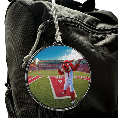 Arkansas Razorbacks - Big Red End Zone Ornament & Bag Tag