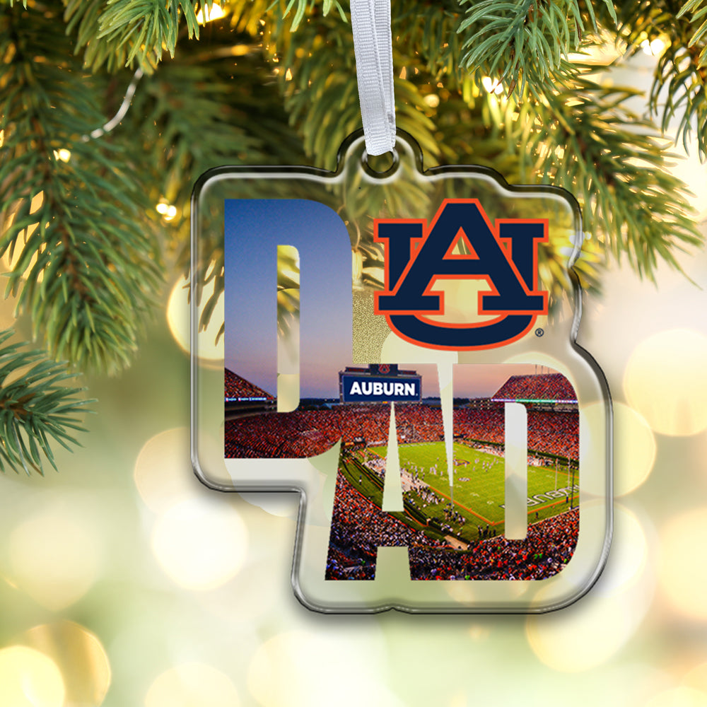Auburn Tigers - Auburn Dad Bag Tag
