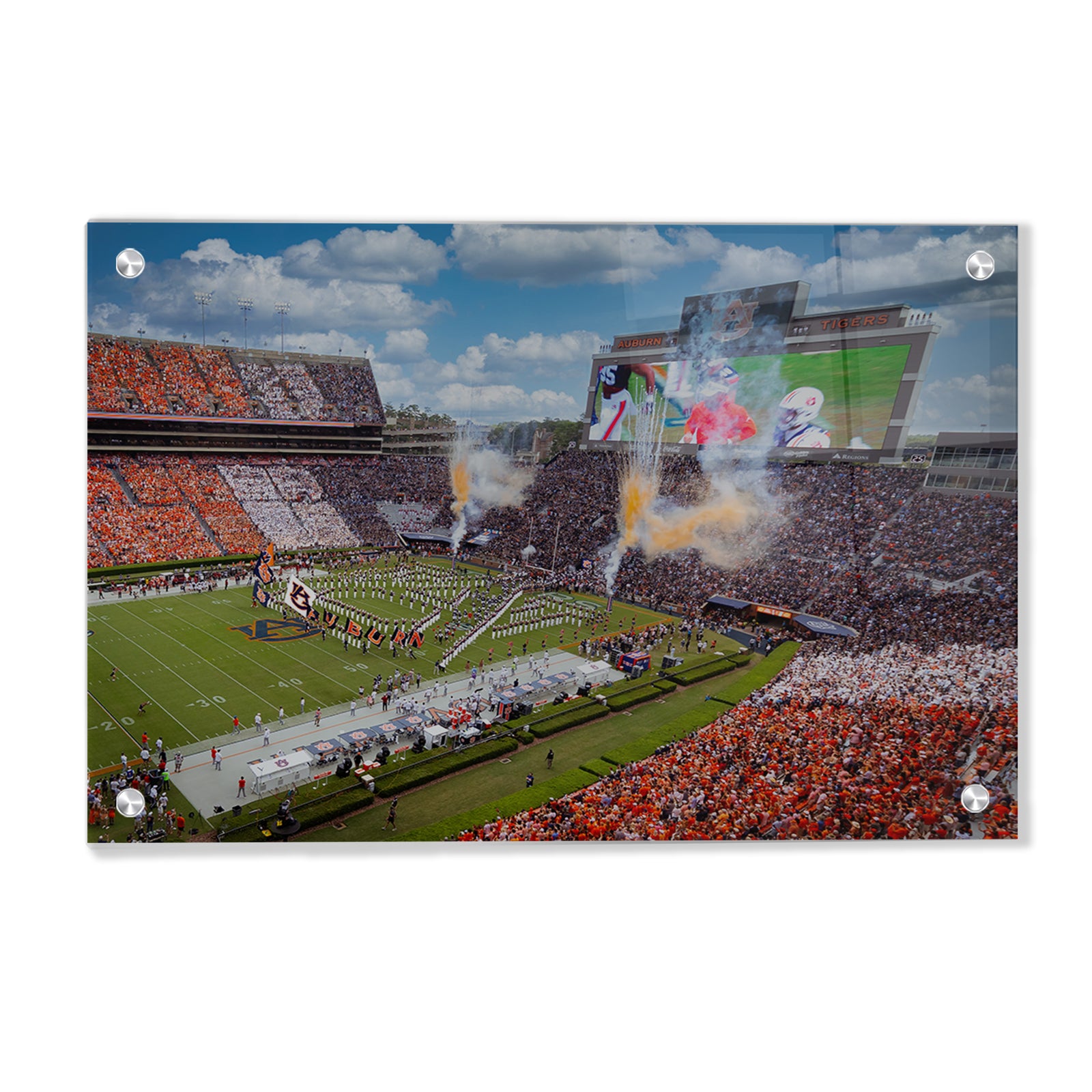 Auburn Tigers - Grand Entrance - College Wall Art  #Canvas 