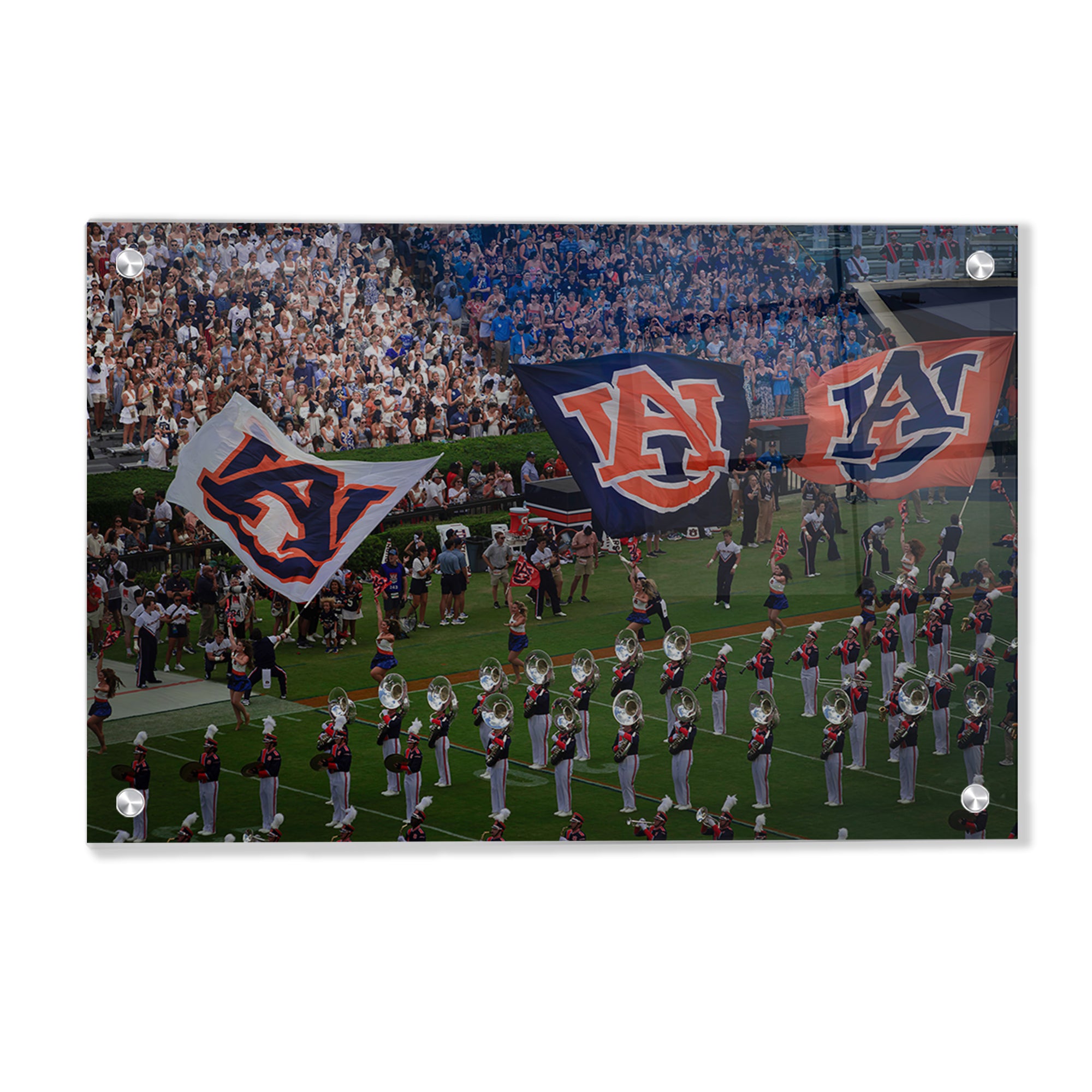 Auburn Tigers - Auburn Flags - College Wall Art #Canvas 