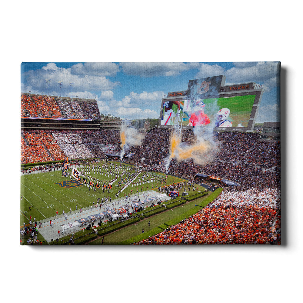 Auburn Tigers - Grand Entrance - College Wall Art  #Canvas 