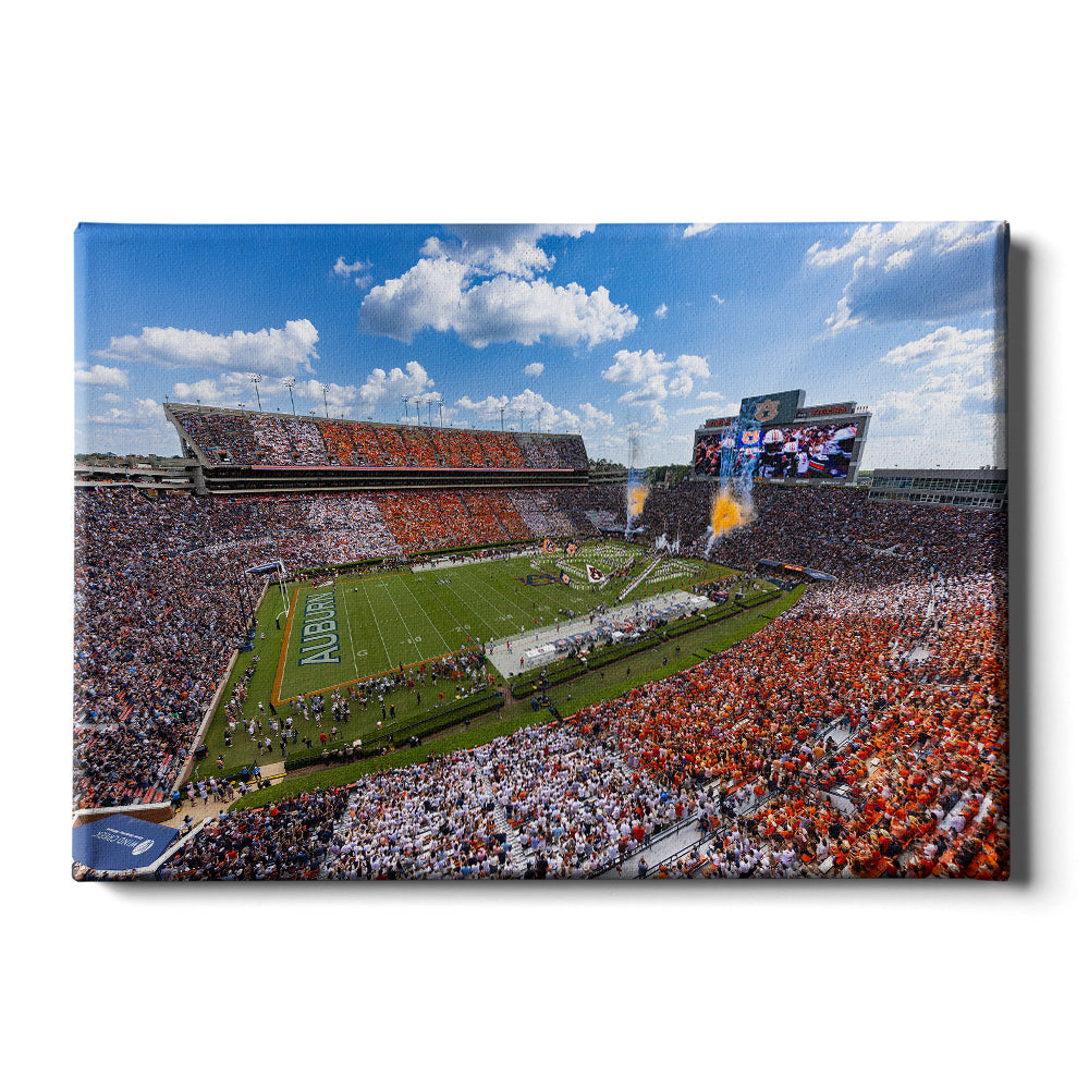Auburn Tigers - Enter Auburn - College Wall Art #Canvas 