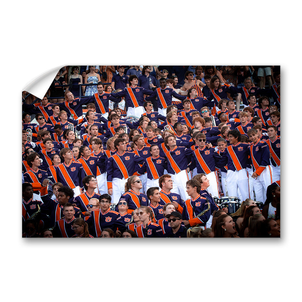 Auburn Tigers - Auburn University Marching Band - College Wall Art #Canvas 