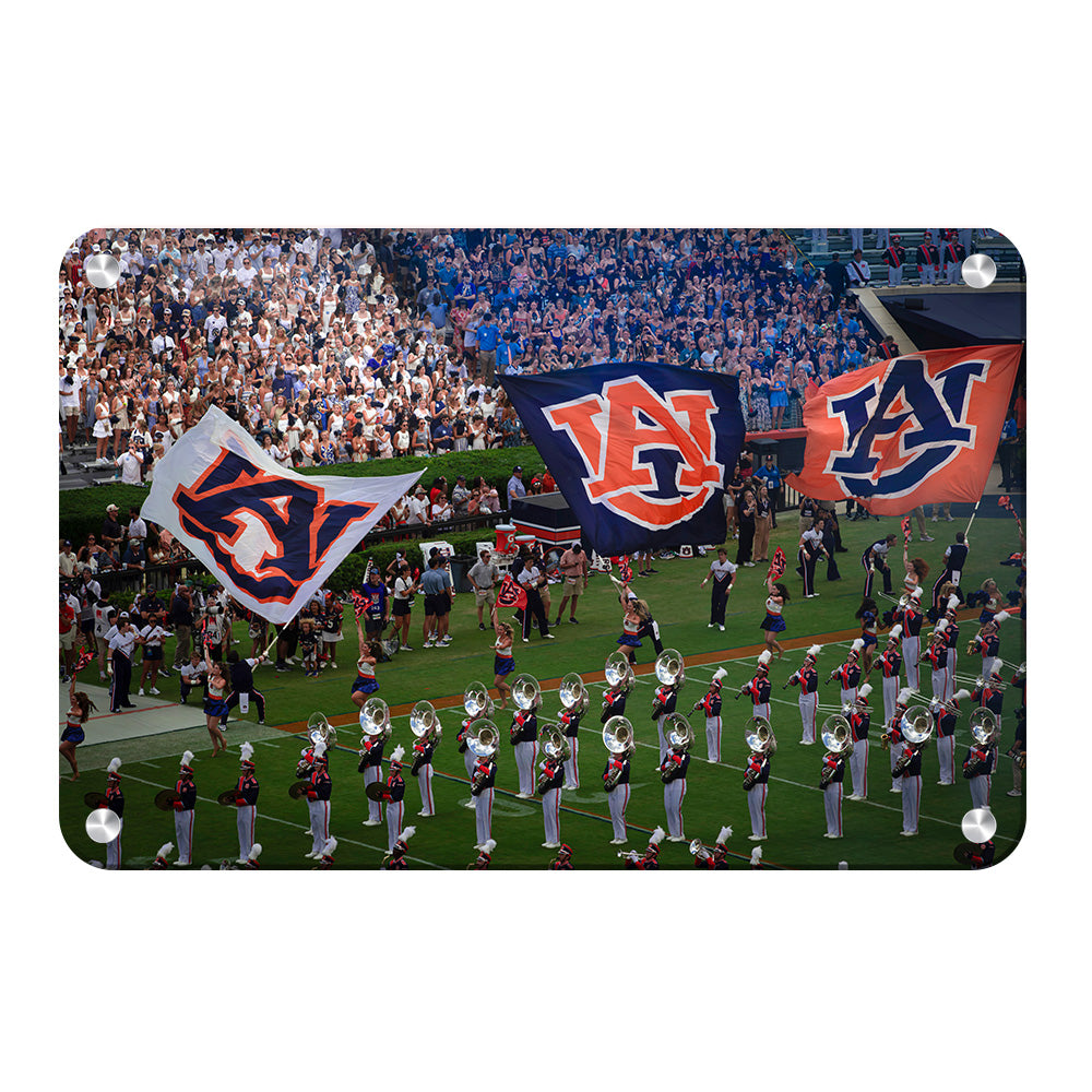 Auburn Tigers - Auburn Flags - College Wall Art #Canvas 