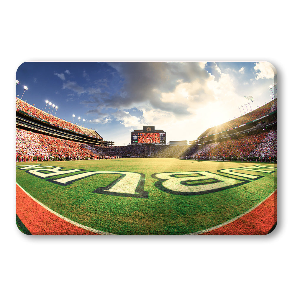 Auburn Tigers - Fisheye End Zone - College Wall Art #Canvas 