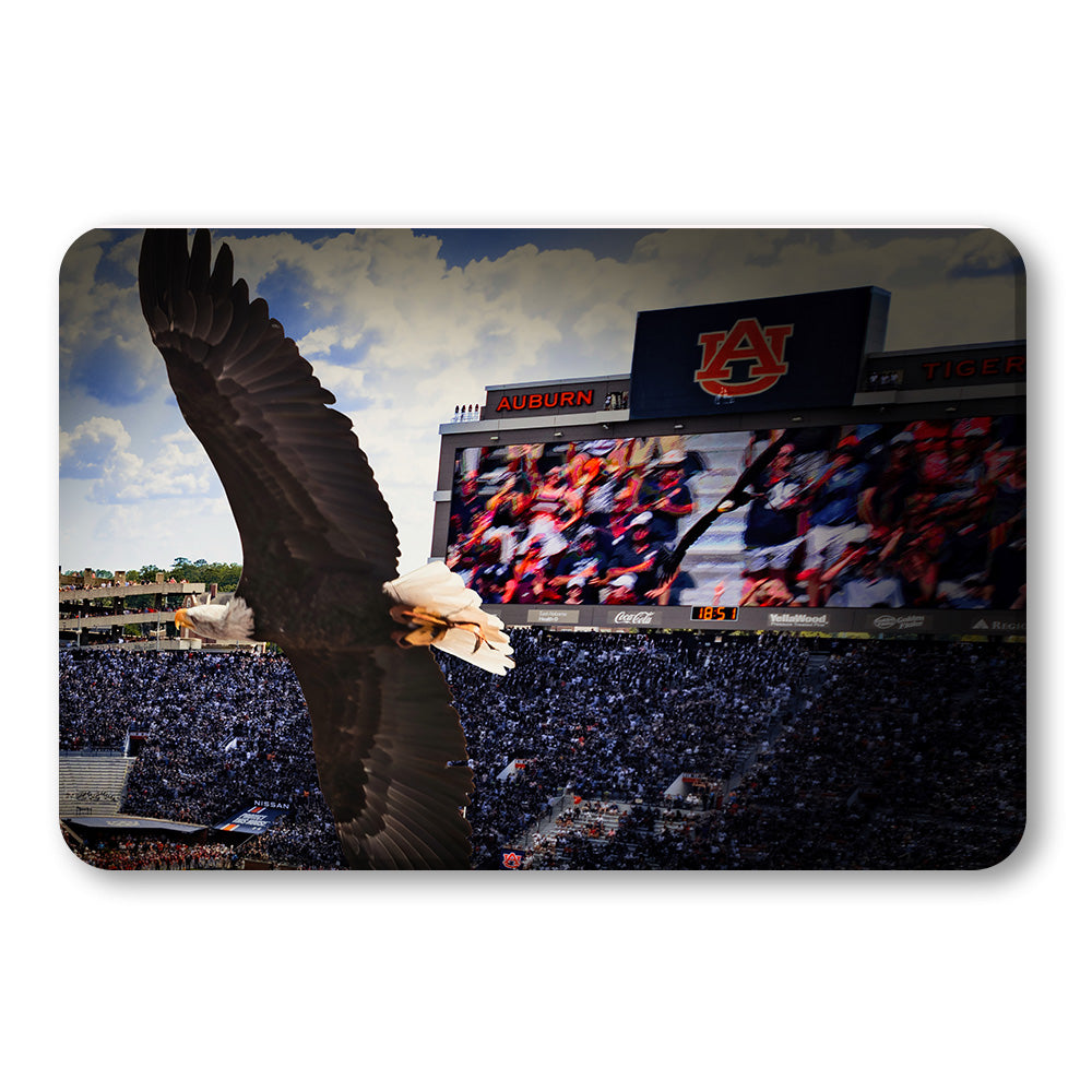 Auburn Tigers - War Eagle Soars - College Wall Art #Canvas