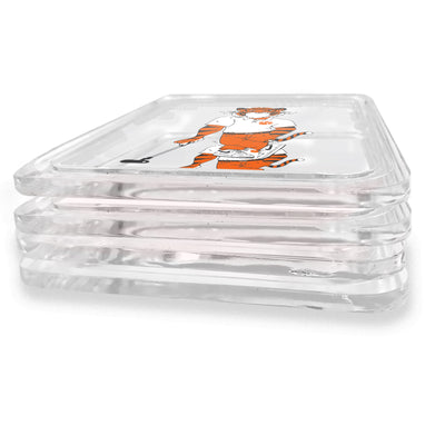 Clemson Tigers - Golf Paws Acrylic Drink Coaster