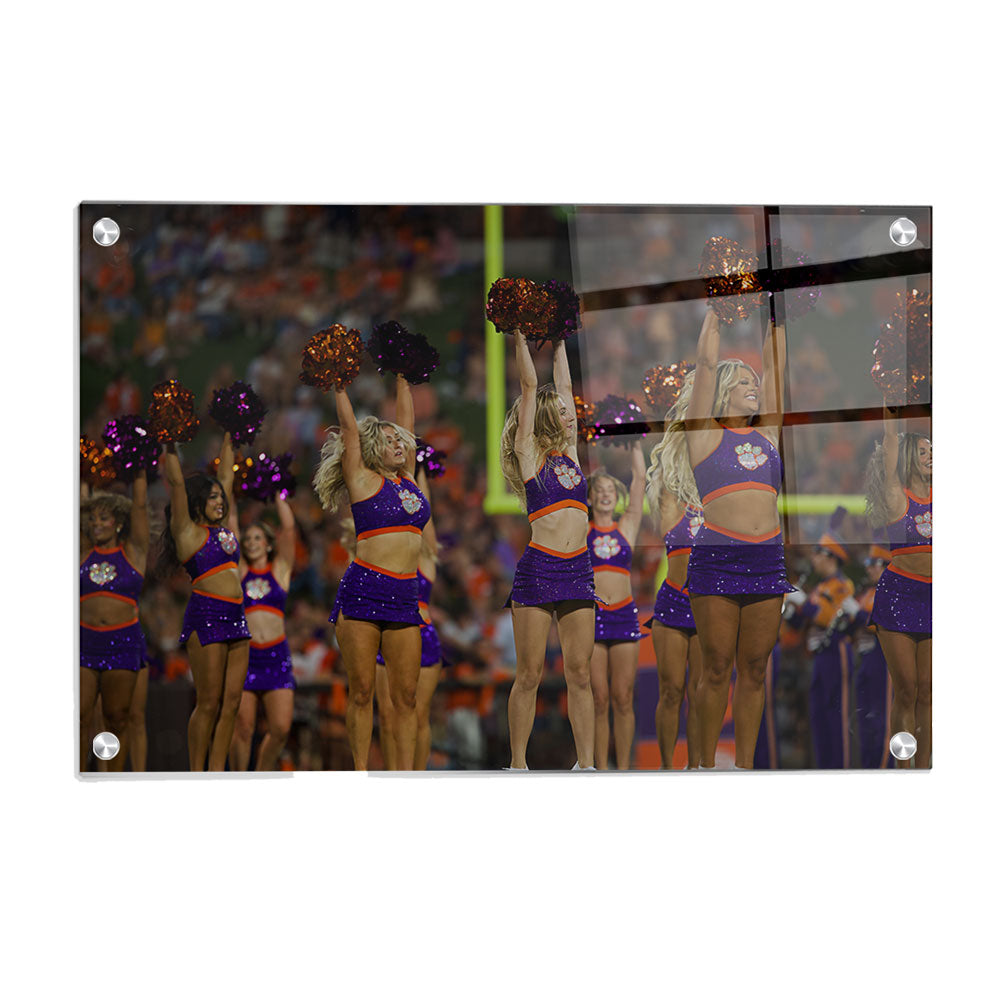 Clemson Tigers - Clemson Cheer - College Wall Art #Canvas 