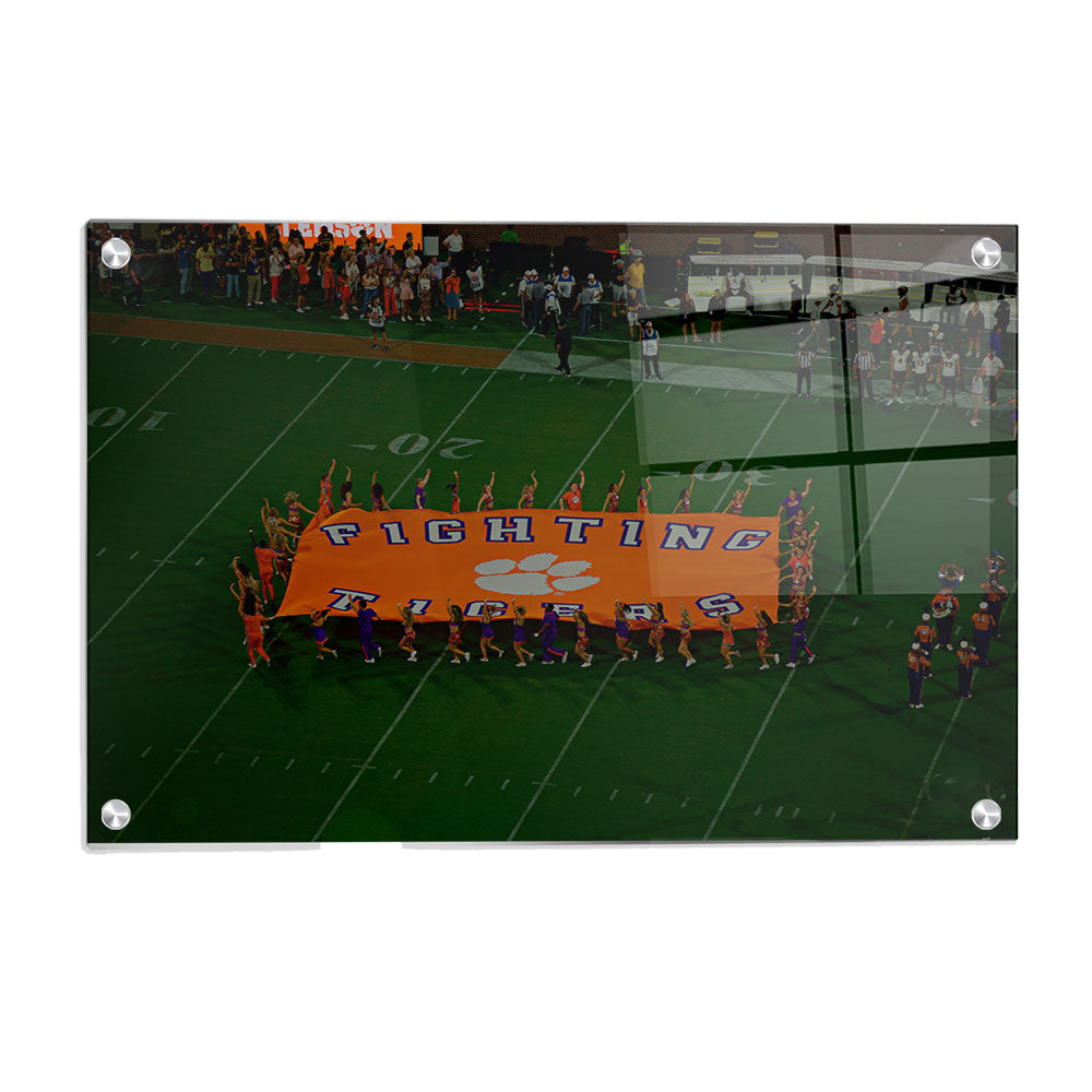 Clemson Tigers - Fighting Tigers - College Wall Art #Canvas