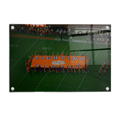 Clemson Tigers - Fighting Tigers - College Wall Art #Acrylic