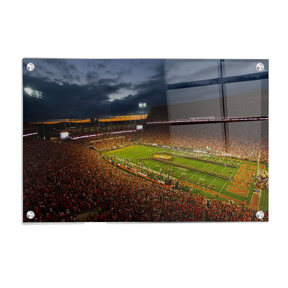 Clemson Tigers - Entering Fighting Tigers - College Wall Art #Canvas