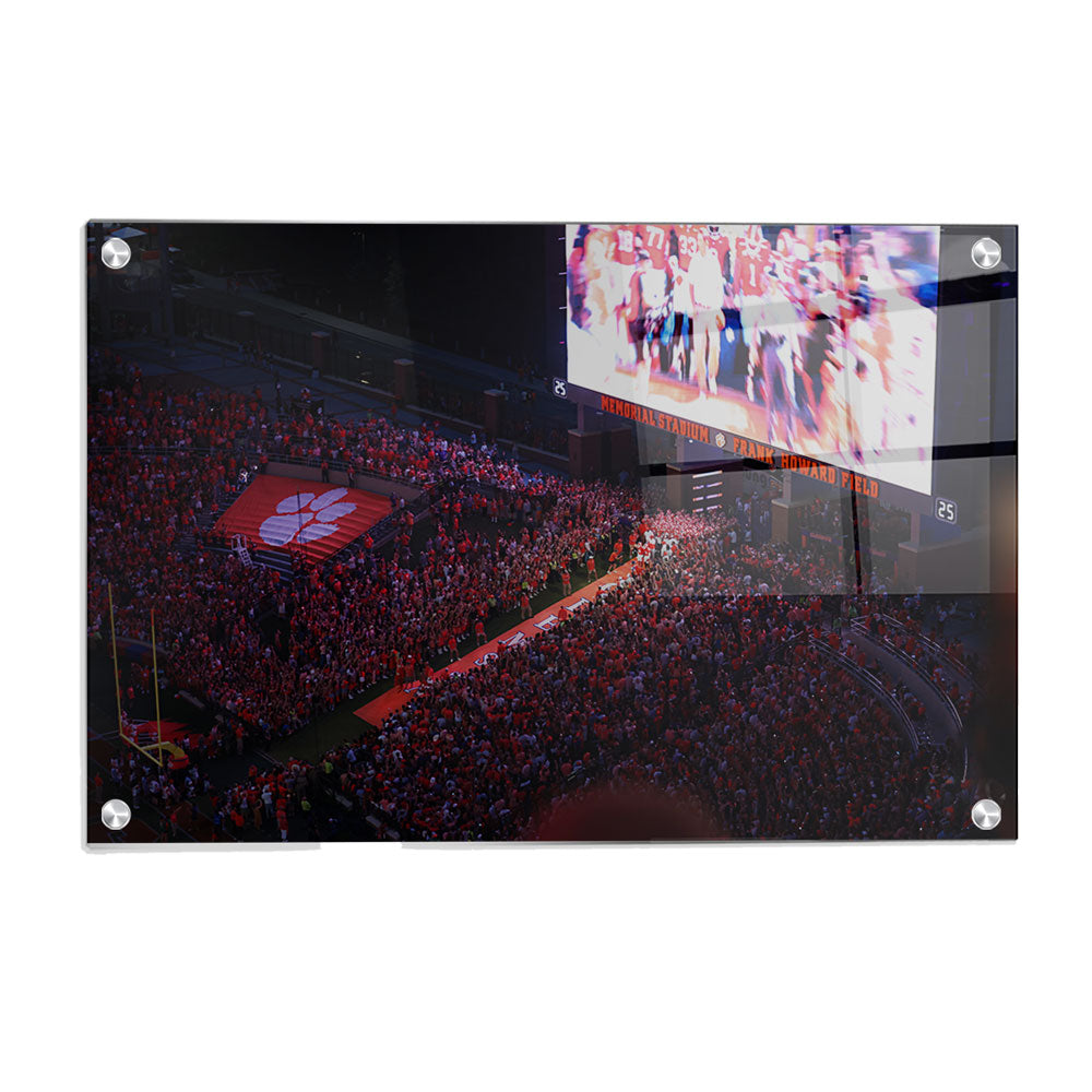 Clemson Tigers - The Hill - College Wall Art #Canvas