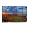 Clemson Tigers - Sunset Over Memorial Stadium - 
College Wall Art #Acrylic