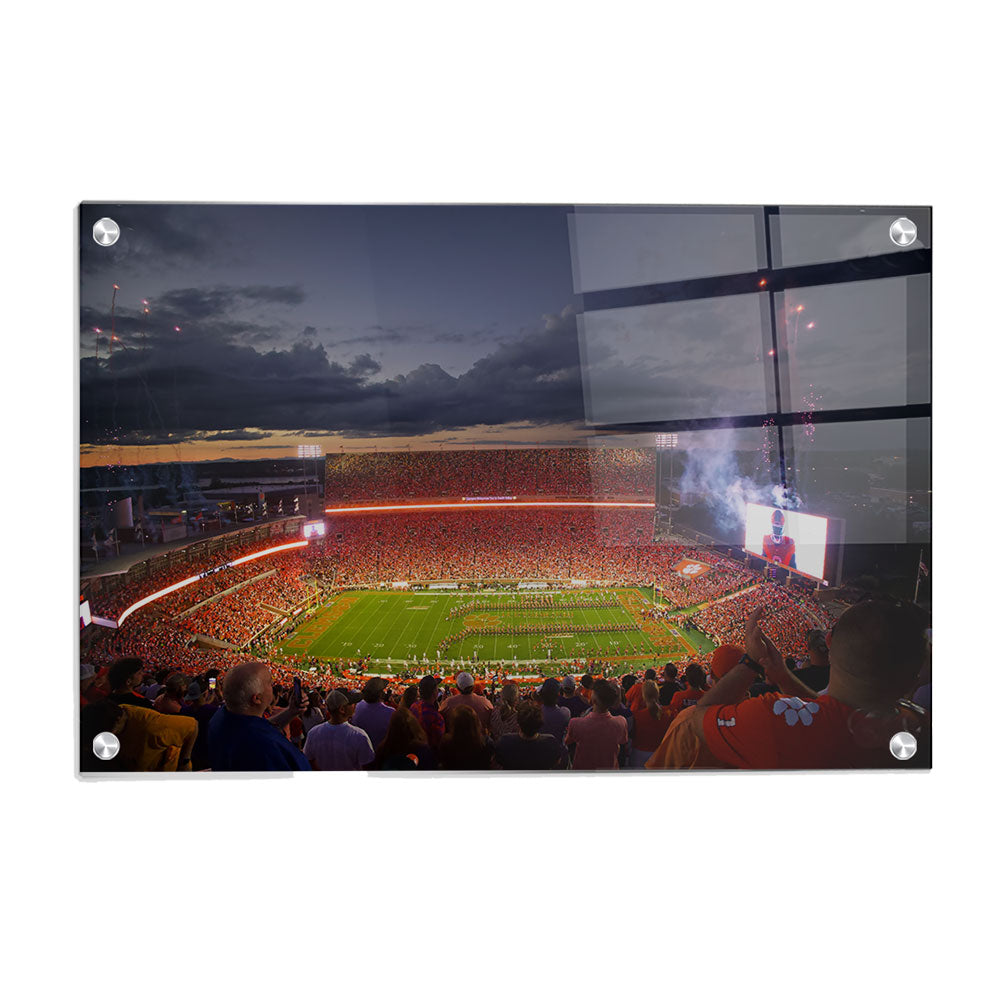 Clemson Tigers - Clemson Welcomes Me to Death Valley - College Wall Art #Canvas