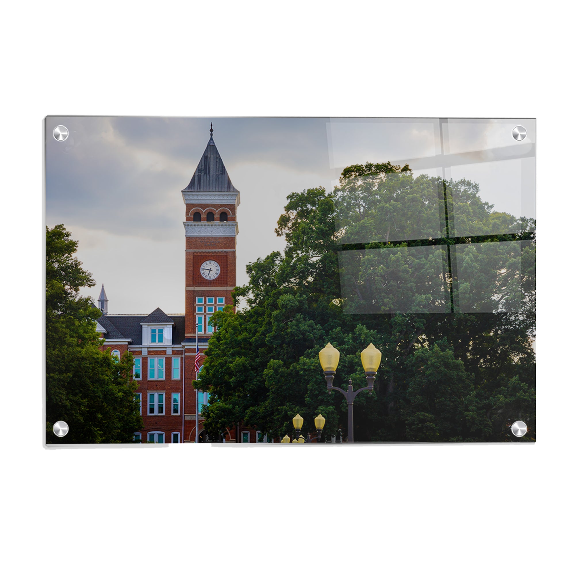 Clemson Tigers - Tillman Hall - College Wall Art #Canvas 