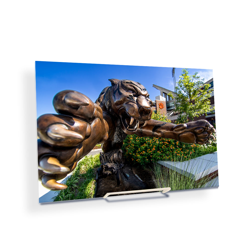 Clemson Tigers - Clemson Tiger - College Wall Art #Canvas