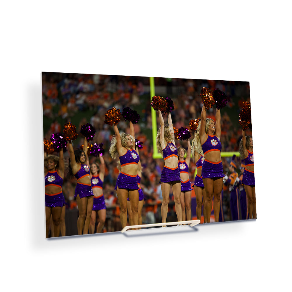 Clemson Tigers - Clemson Cheer - College Wall Art #Canvas 